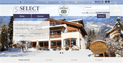 Desktop Screenshot of chalet-panorama.com
